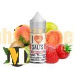 سالت توت فرنگی کیوی گواوا آی لاو سالت <br><span>I Love Salts Strawberry Guava SaltNic 30ml</span>